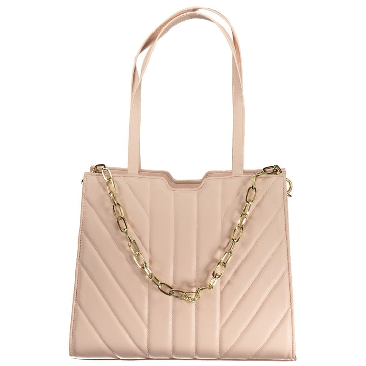 Mario Valentino Rosa Polyurethane Women Handbag