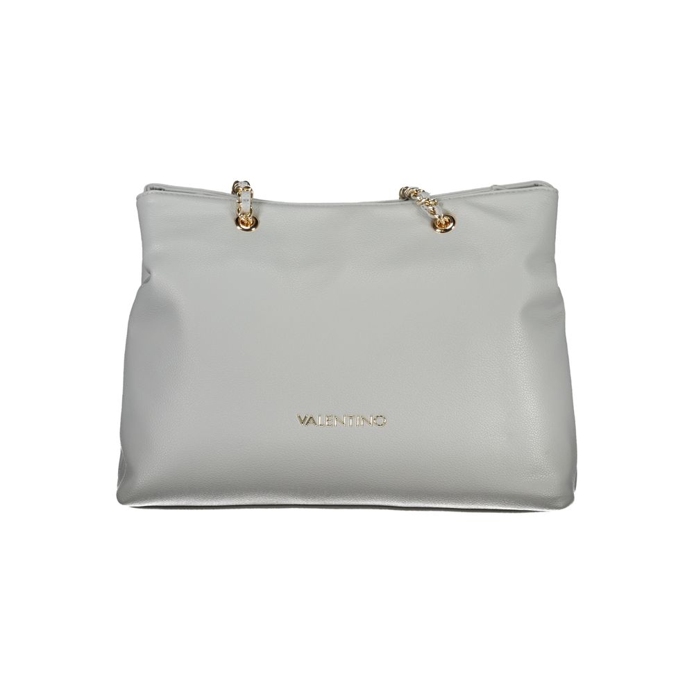 Mario Valentino Grigio Polyurethane Women Shoulder Bag – Visamoda
