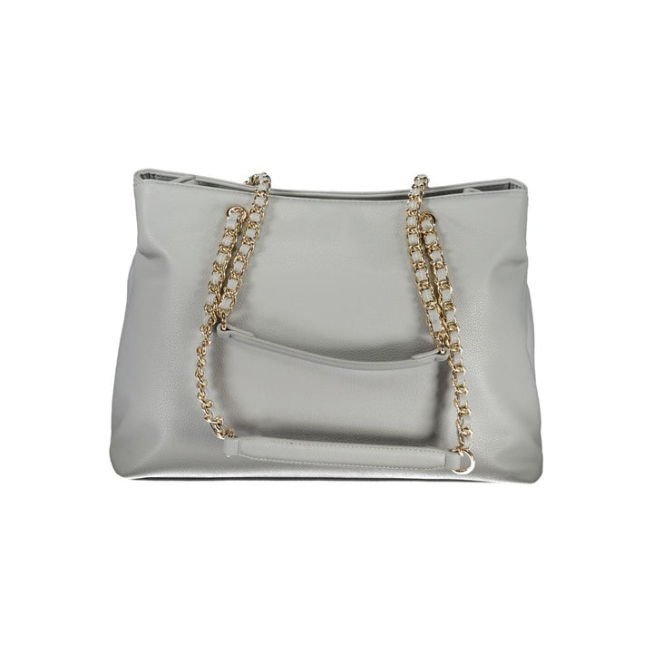 Mario Valentino Grigio Polyurethane Women Shoulder Bag