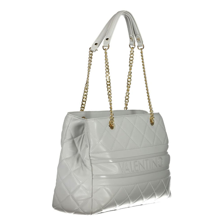Mario Valentino Grigio Poliuretano Women Shoulder Bag