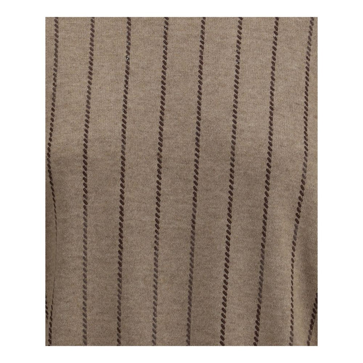 Brunello Cucinelli Beige Cashmere Cashmere Sweater