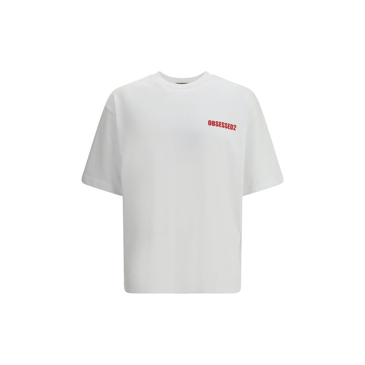 Dsquared² White Cotton T-Shirt