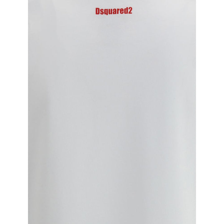 Dsquared² White Cotton T-Shirt