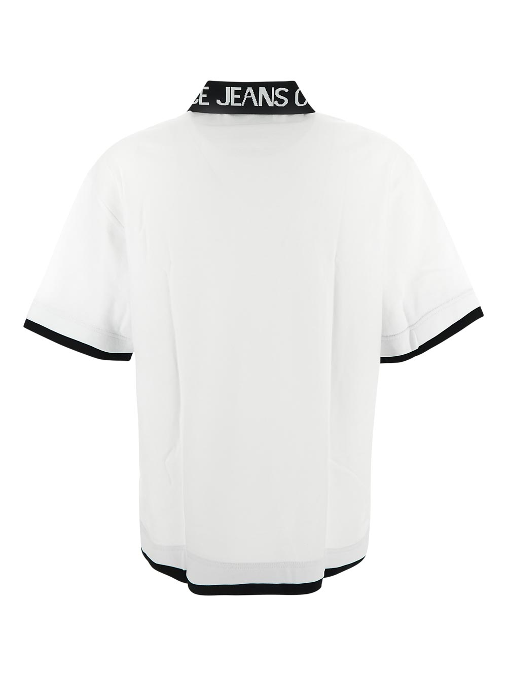 Versace Logo Short-Sleeved Polo Shirt