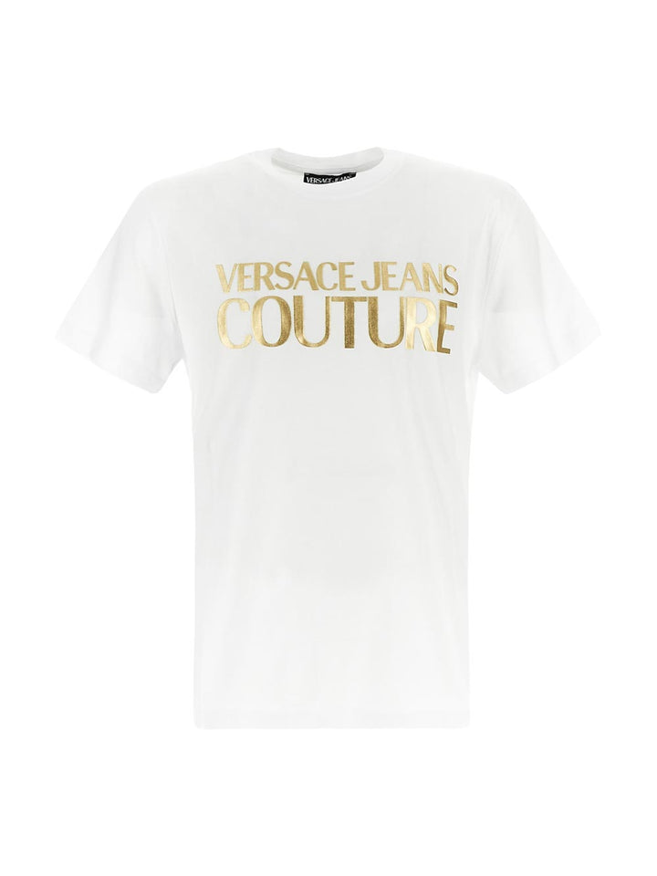Versace Barocco-Print Cotton T-Shirt