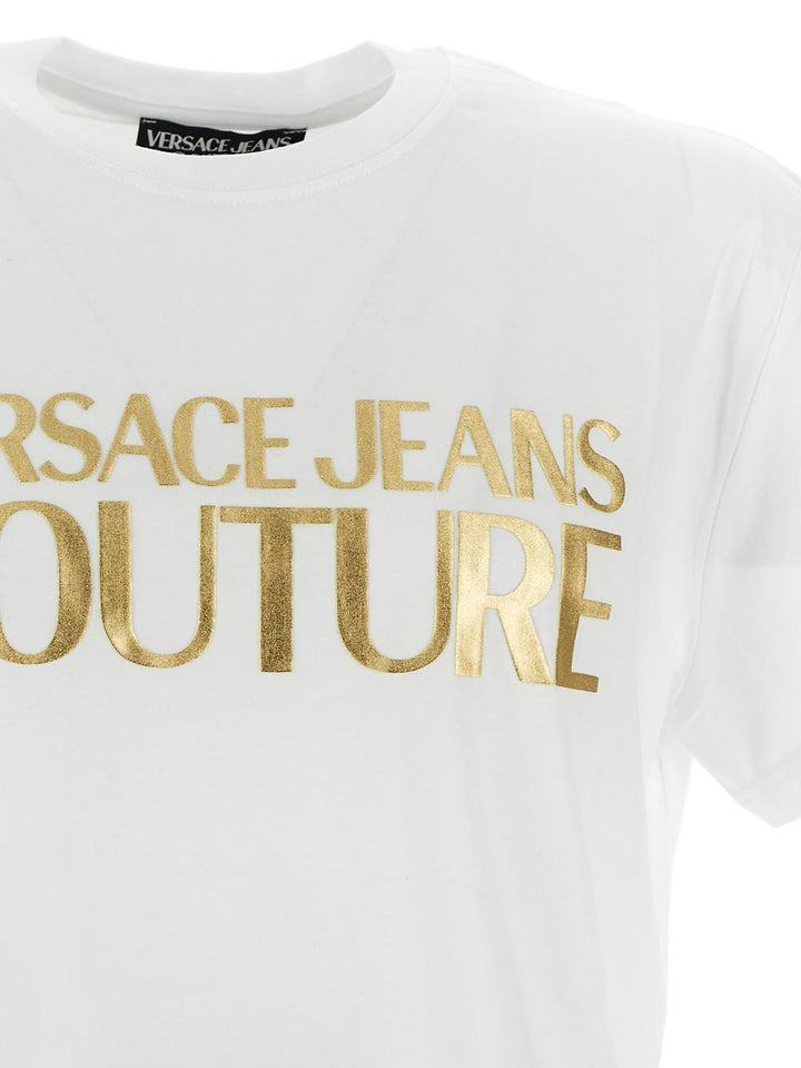 Versace Barocco-Print Cotton T-Shirt