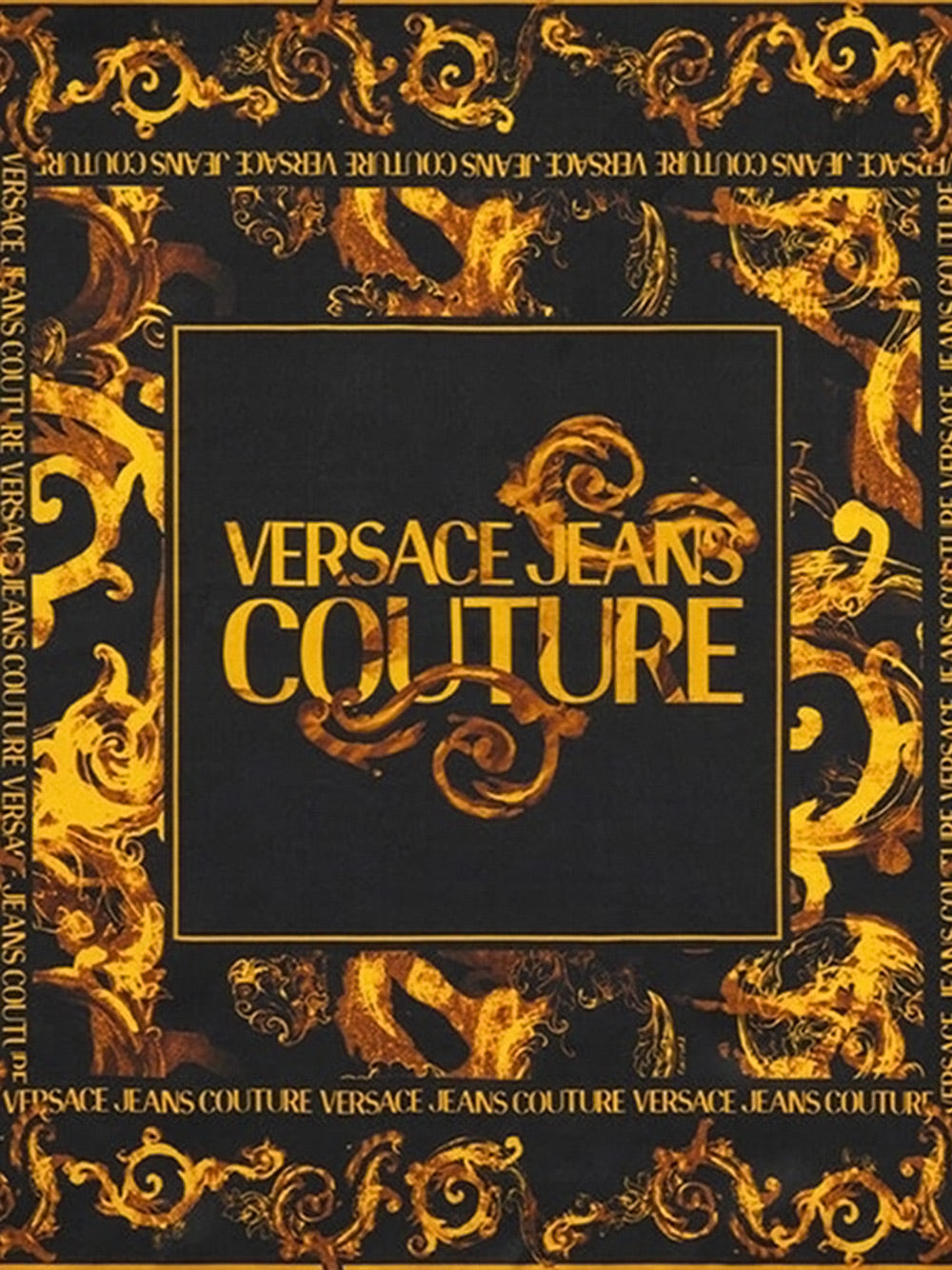 Versace Watercolor Couture Silk Foulard 27.6"