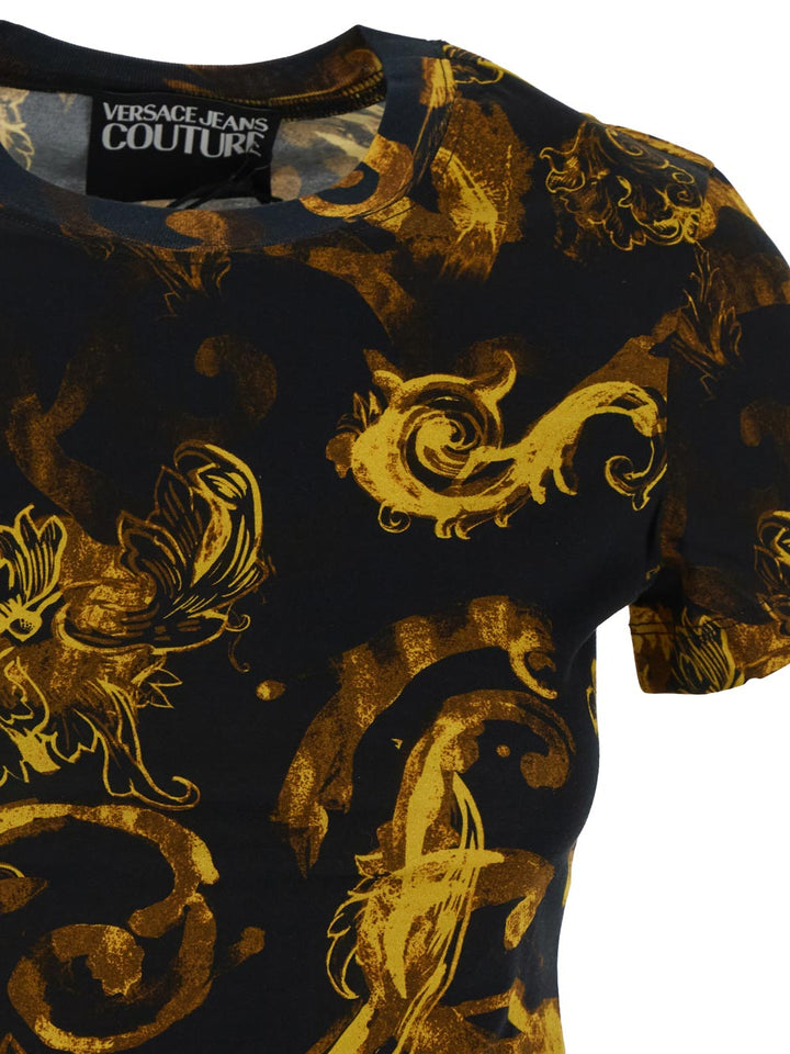 Versace Watercolour Couture T-Shirt