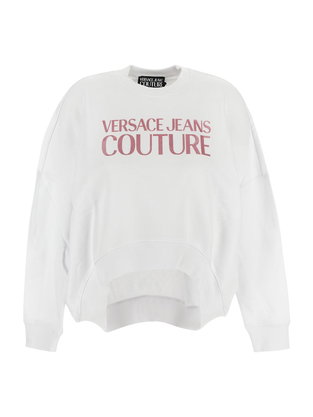 Versace Logo-Print Cotton Sweatshirt
