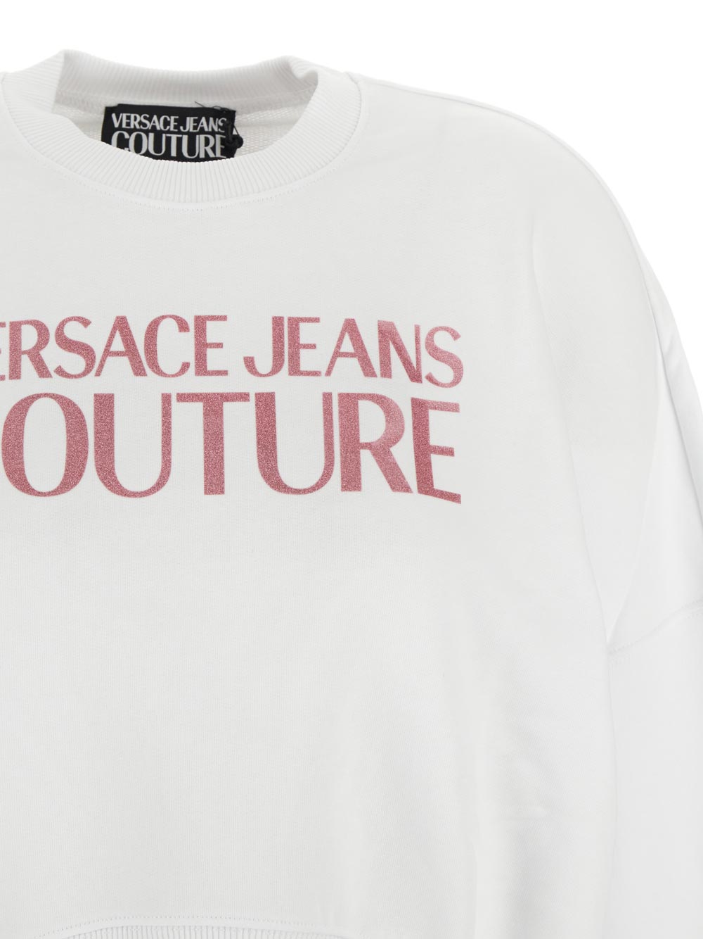 Versace Logo-Print Cotton Sweatshirt