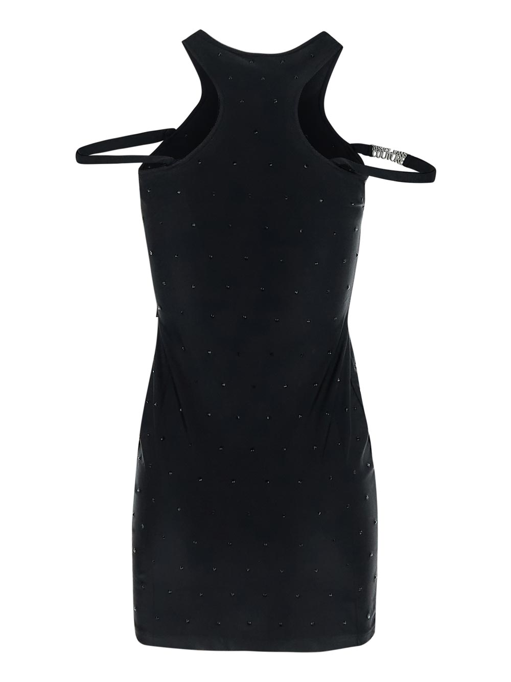 Versace Crystal Halterneck Mini Dress