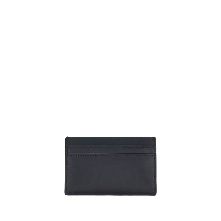 Alexander McQueen Black Calf Leather Bos Taurus Wallet