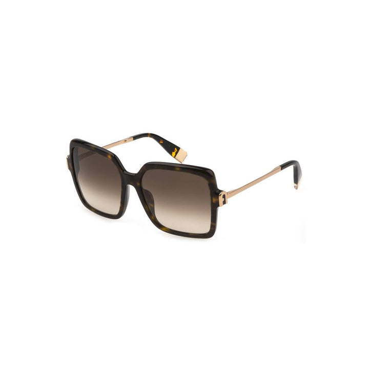 Furla Brown Acetate Women Sunglass