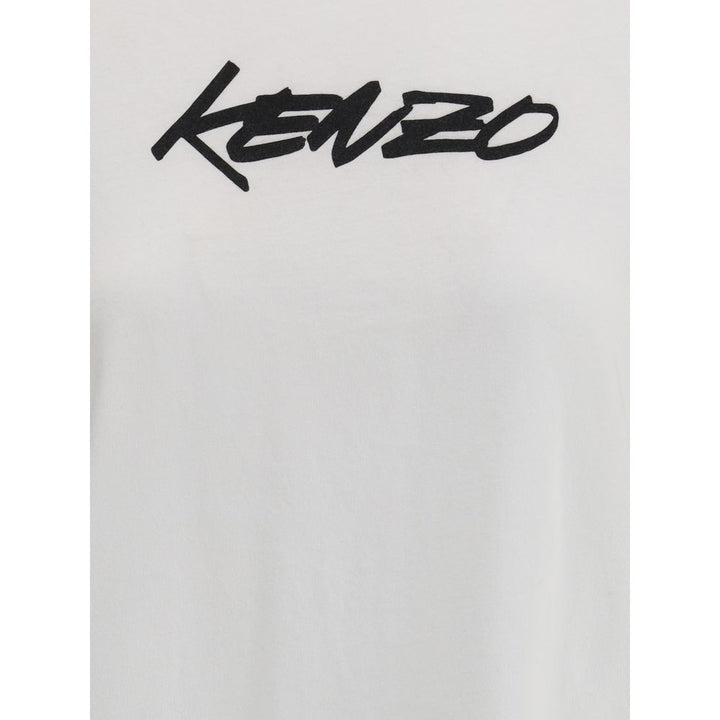 Kenzo White Cotton T-Shirt