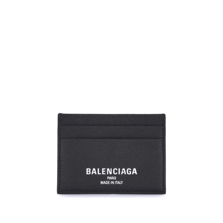 Balenciaga Black Calf Leather Bos Taurus Wallet