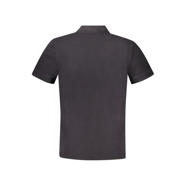 Hugo Boss Black Cotton Men Polo