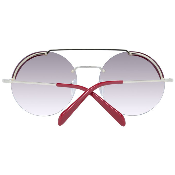 Emilio Pucci Gold Metal Sunglasses