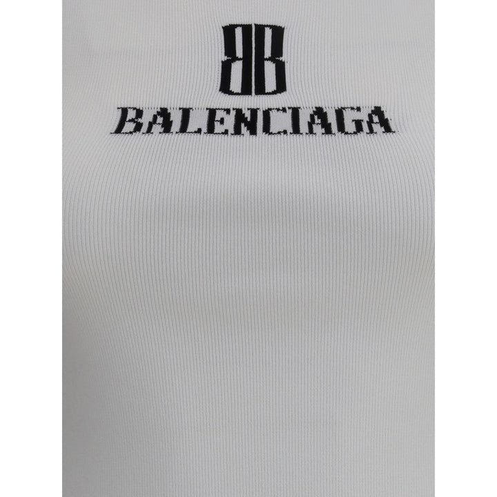 Balenciaga White Viscose Top