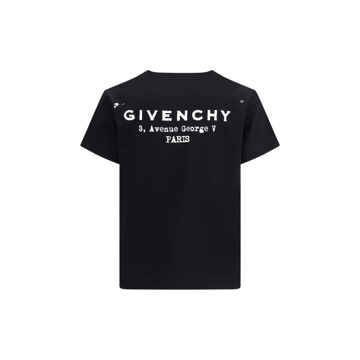 Givenchy Black Cotton T-Shirt