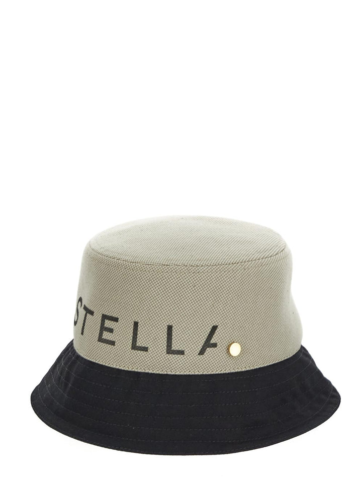 Stella Mccartney Logo-Print Bucket Hat