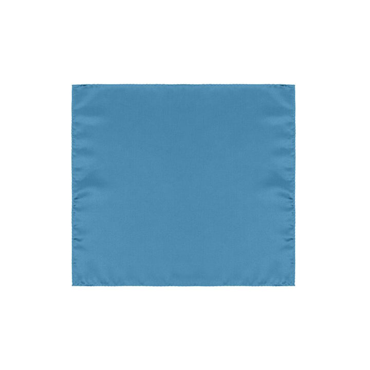 Dolce & Gabbana Light Blue Silk Pocket Square