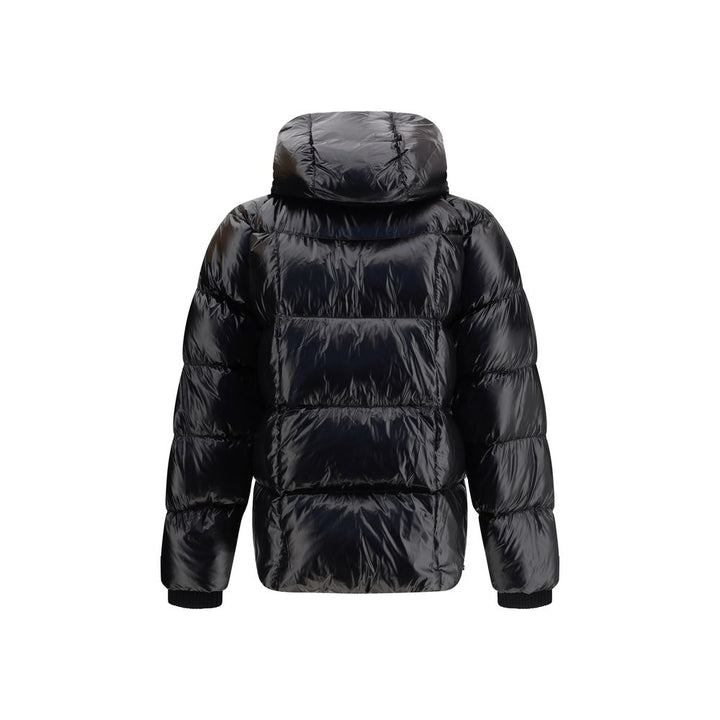 Dsquared² Black Polyamide Full-Length Jacket