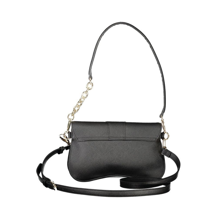 Mario Valentino Black Polyethylene Women Handbag