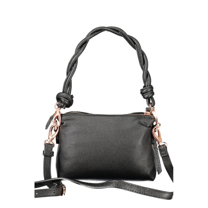 Mario Valentino Black Polyethylene Women Handbag