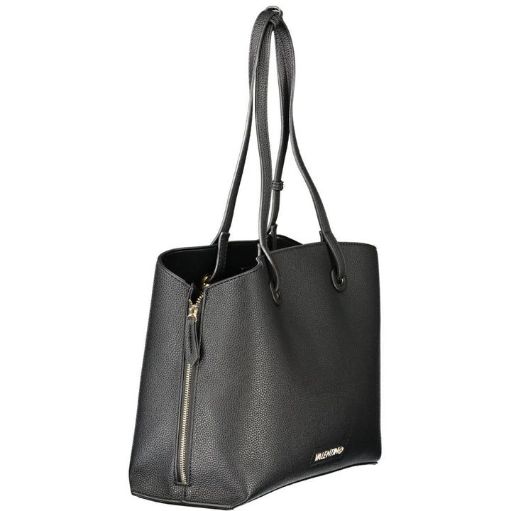 Mario Valentino Black Polyethylene Women Handbag