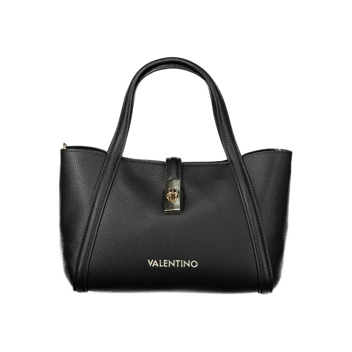 Mario Valentino Black Polyethylene Women Handbag