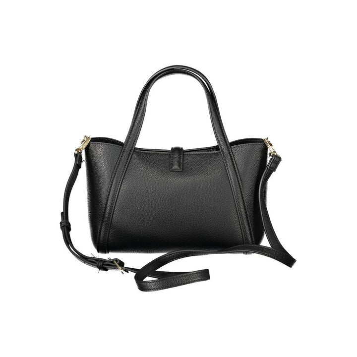 Mario Valentino Black Polyethylene Women Handbag