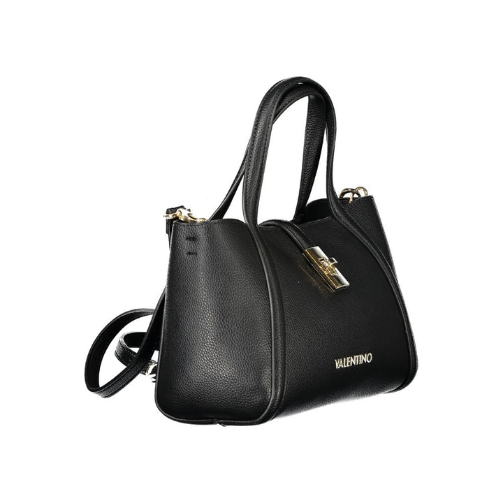 Mario Valentino Black Polyethylene Women Handbag