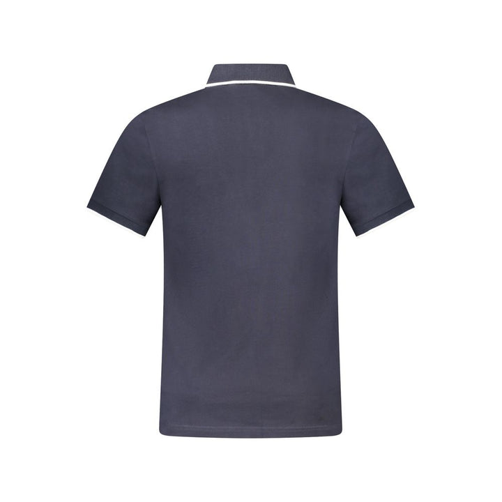 Hugo Boss Blu Cotton Slim Men Polo