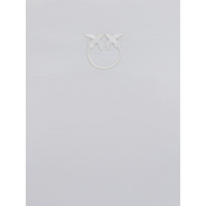 PINKO White Cotton T-Shirt