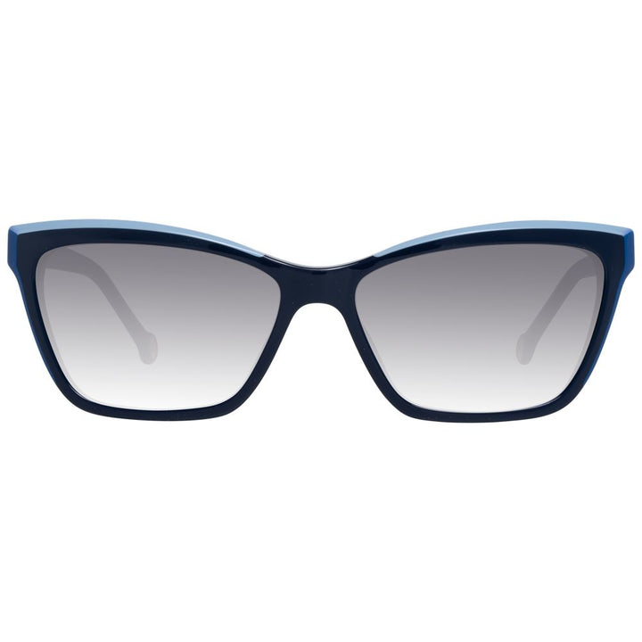 Carolina Herrera Blue Plastic Sunglasses