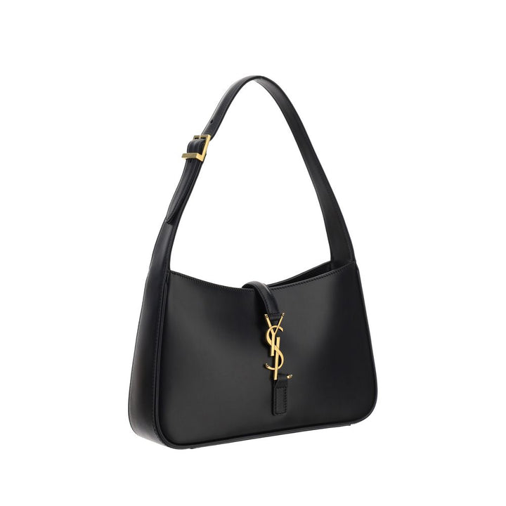 Saint Laurent Black Calf Leather Bos Taurus Handbag
