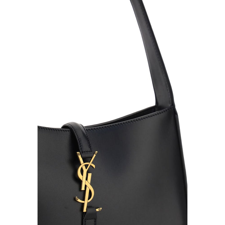 Saint Laurent Black Calf Leather Bos Taurus Handbag