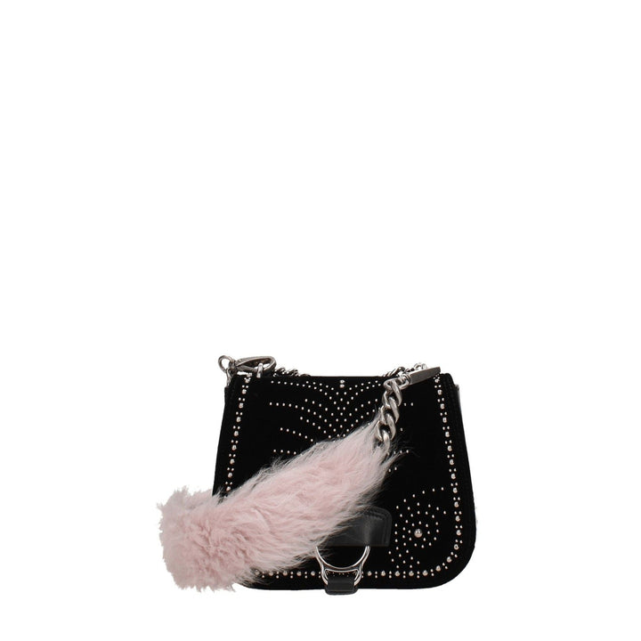 Miu Miu Pink Fur Shoulder Bag