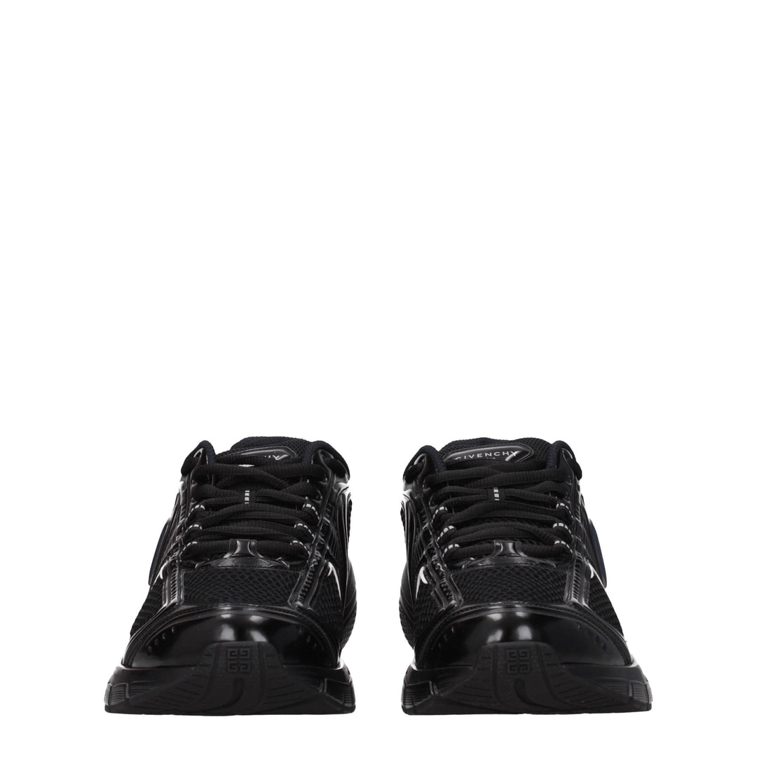 Givenchy Black Fabric Athletic Sneakers