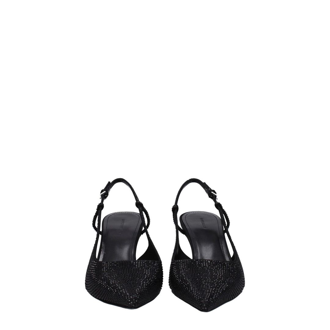 Givenchy Black Fabric High Heel Pumps
