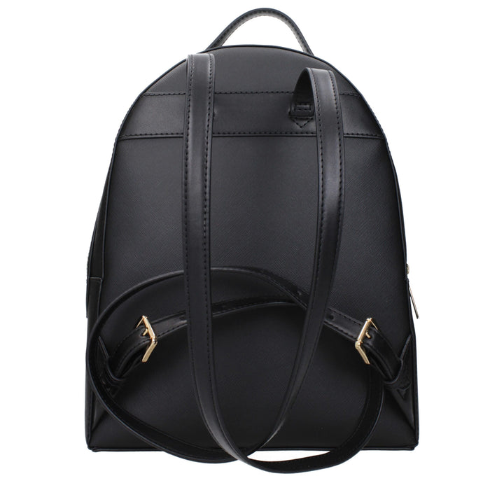 Michael Kors Black Leather Backpack
