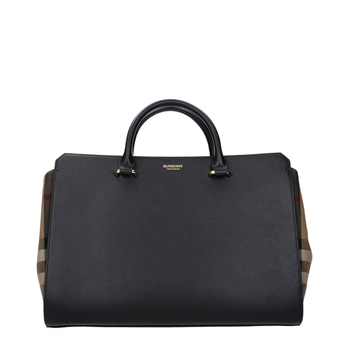 Burberry Black Leather Handbag
