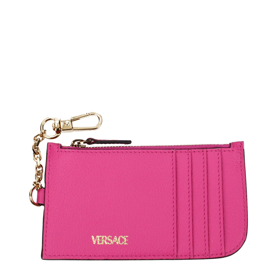 Versace Pink Leather Wallet