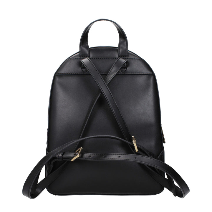 Michael Kors Black Leather Backpack
