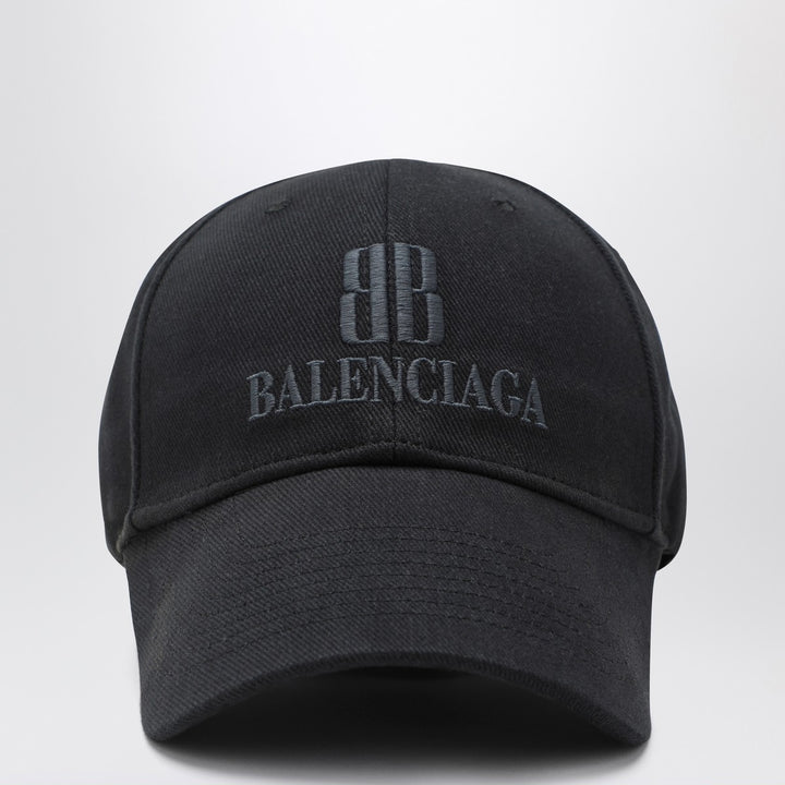 Balenciaga Nano BB black baseball cap