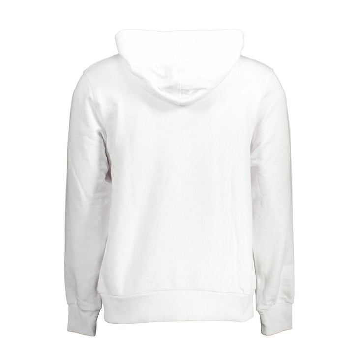 Cavalli Class White Cotton Men's Sweater