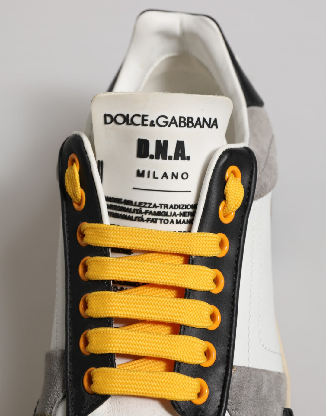 Dolce & Gabbana Multicolor MIAMI Low Top Sneakers Shoes
