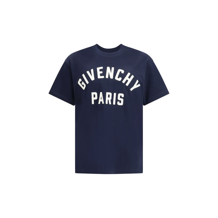 Givenchy Blue Cotton T-Shirt