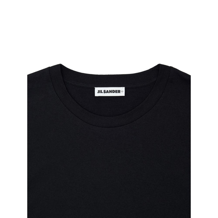 Jil Sander Black Cotton T-Shirt
