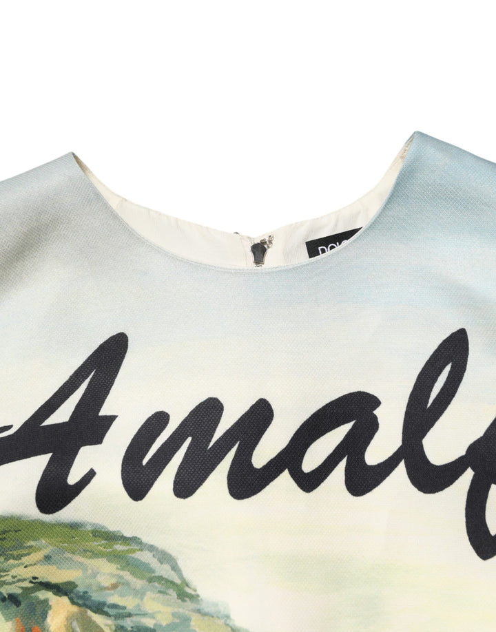 Dolce & Gabbana Multicolor Crystal Embellished Mini Dress